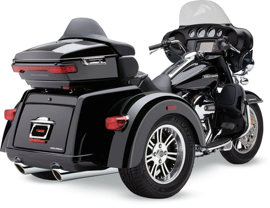 Cobra 4" Round Slip-on 909 Mufflers Chrome (6303)