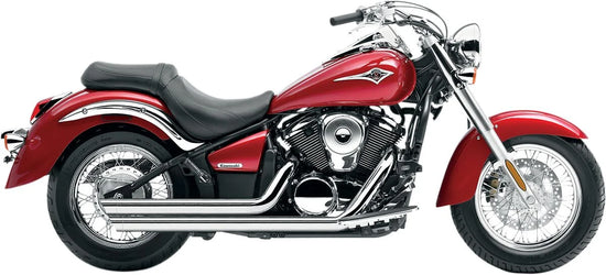 Cobra Slash Down Hot Rod Speedster Exhaust System Chrome