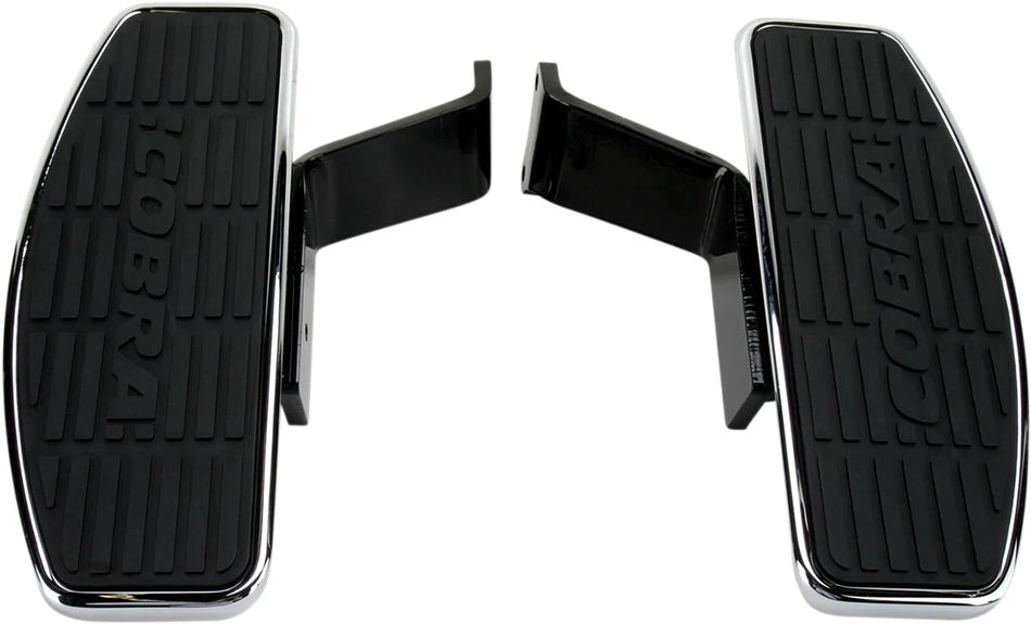 Cobra Front Classic Floorboard Kit Chrome (06-1634)