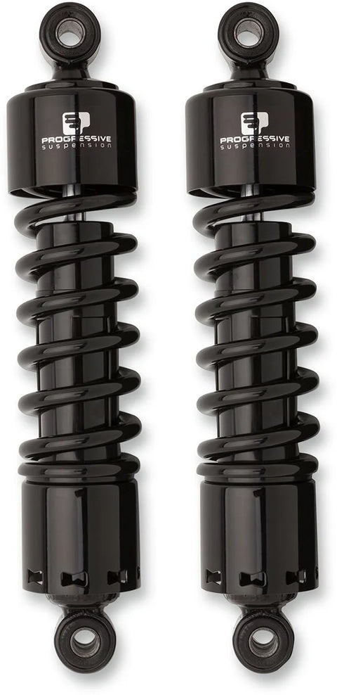 Progressive Suspension 412 Series Heavy-Duty Shocks Black 14.25"