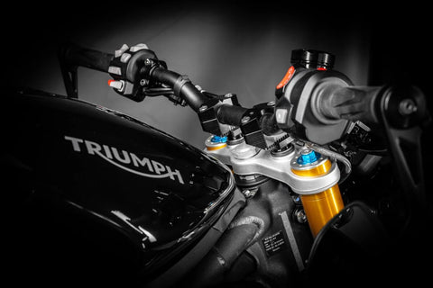 Gilles Tooling 2DGT Adjustable Handlebar Risers Black (2DGT-02-26-B)