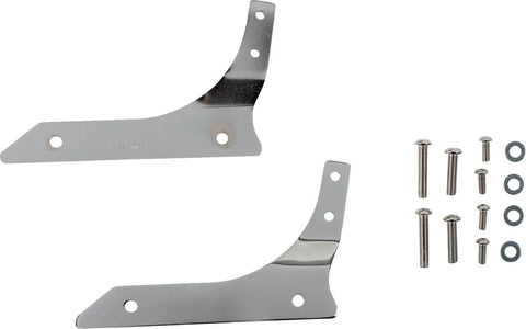 Cobra Tall Round Sissy Bar Chrome with Pad (02-7618)