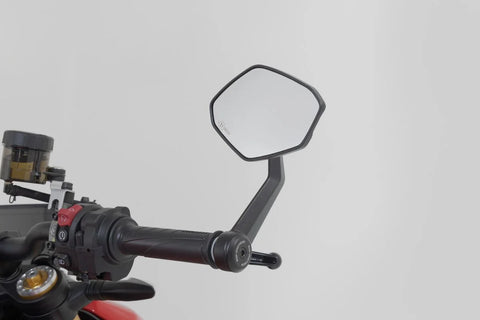 SW-Motech Bar End Mirrors — Multi-Fit