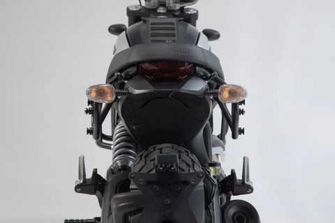 SW-Motech Legend Gear LC1 & LC 2 Side Bag System Brown Edition — Ducati