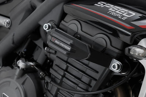 SW-Motech Frame Slider Set Black Triumph Speed Triple 1200 RS