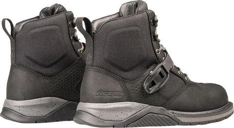 ICON SD6 Waterproof CE Boots Black