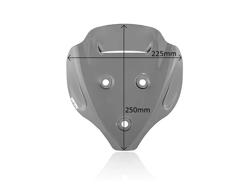 WRS Sport Windscreen Dark Smoked (DU015FS)