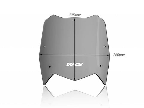 WRS Sport Windscreen Dark Smoked (YA017FS)