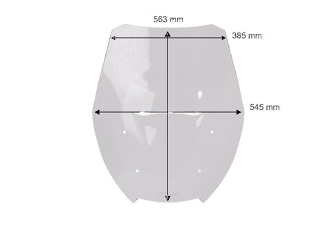 WRS Touring Windscreen Clear (HO089T)