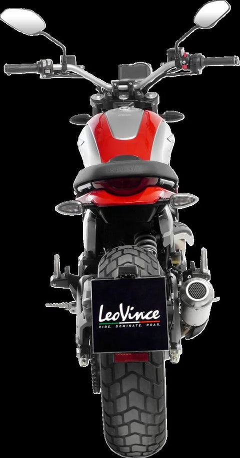 LeoVince Muffler LV-10 SS Ducati Scrambler 800