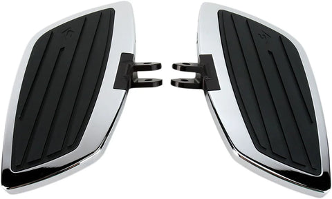 Cobra Swept Front Floorboard Kit Chrome (06-4121)