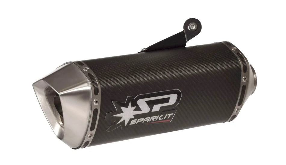 Spark Force Slip-on Muffler Carbon