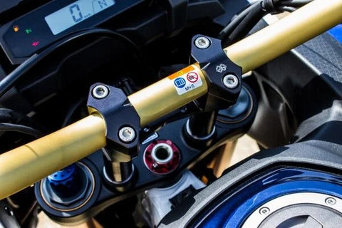 Gilles Tooling 2DGT Adjustable Handlebar Risers Black (2DGT-13-B)