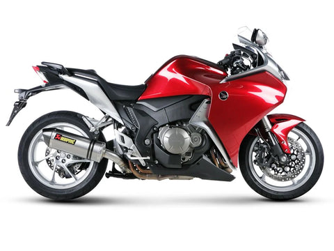 Akrapovic Slip-on Line Muffler Titanium Carbon End Cap Honda VFR F / VFR Fd