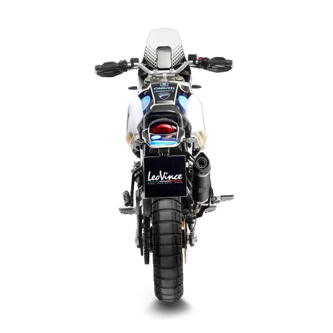 LeoVince LV One EVO Black Edition Slip-One Muffler Ece Ducati Rally / Desert X