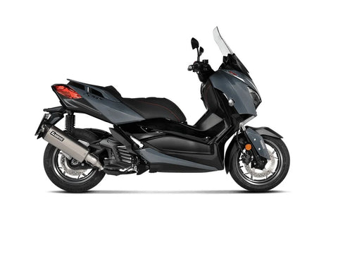 Akrapovic Slip-on Line Muffler Stainless Steel Carbon End Cap Yamaha X-Max (S-Y125SO6-HRSS)