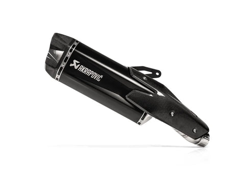 Akrapovic Slip-on Line Muffler Black Titanium Carbon End Cap Kawasaki (S-K10SO31-HGITBL)