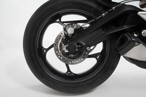 SW-Motech Rear Axle Slider Set Black BMW G310R /G310GS, Honda X-ADV
