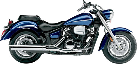 Cobra 4" Scalloped Slip-on Mufflers Chrome (2275)