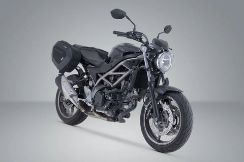 SW-Motech PRO Blaze H Saddlebag Set with Edge Protection — Suzuki Sv 650 / Cafe Racer