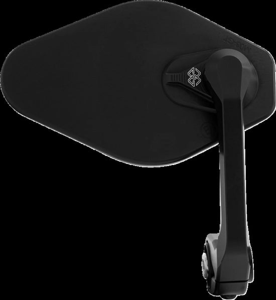 Gilles Tooling STRATOS Motorcycle Bar End Mirror Matt Black (M03-01-BD)