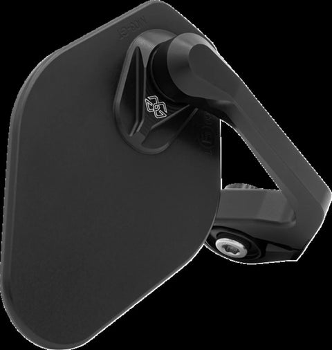 Gilles Tooling STRATOS Motorcycle Bar End Mirror Matt Black (M03-02-BD)