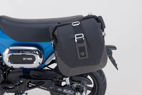 SW-Motech Legend Gear LC2 Side Bag System Brown Edition (Left) — Honda ST 125