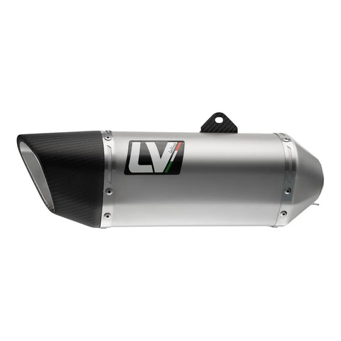 LeoVince LV-14R Stainless Steel Slip-on Muffler Ece Kawasaki (15605)