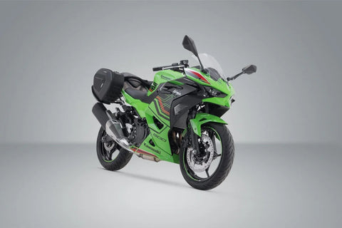 SW-Motech PRO Blaze H Saddlebag Set with Edge Protection & Heat Guard — Kawasaki