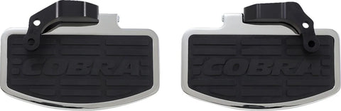 Cobra Rear Classic Floorboard Kit Chrome