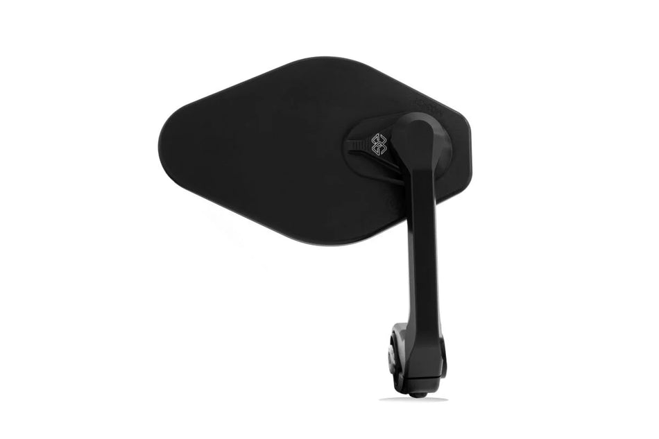 Gilles Tooling STRATOS Motorcycle Bar End Mirror M12 Matt Black
