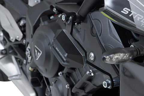 SW-Motech Frame Slider Set Black Triumph Street Triple / Rx