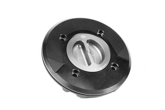 Gilles Tooling Motorcycle Fuel Cap Black (FCAP-06-B)