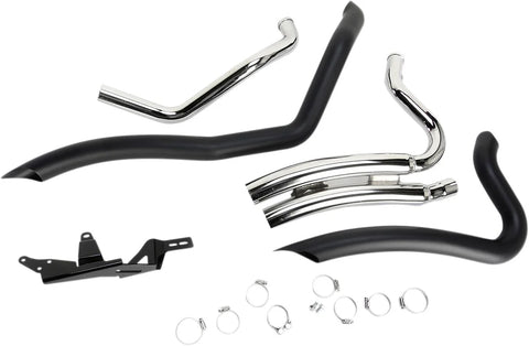 Cobra Speedster Short Swept Exhaust System Black
