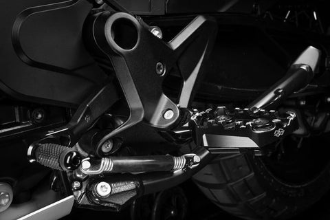 Gilles Tooling Tech-X Enduro Rider Footpegs Black (RGK-121-UF35-SET-B)