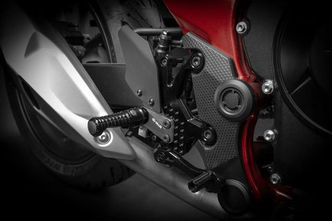 Gilles Tooling AS31GT3 Adjustable Rearset Black (AS31GT3-H14-B)