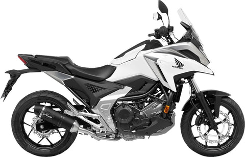 LeoVince LV One EVO Black Edition Slip-One Muffler Ece Honda NC 750 X / NC 750 Xd