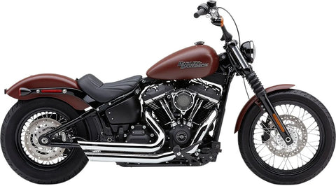 Cobra Slash Down 2-into-2 Exhaust System Chrome