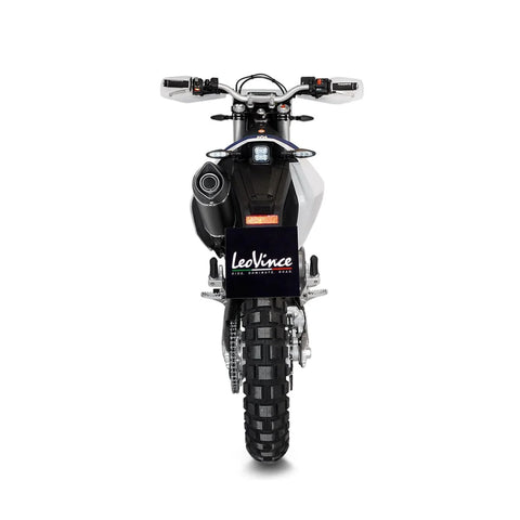 LeoVince Nero Slip-on Mufflers Ece/EU Husqvarna Enduro / Supermoto