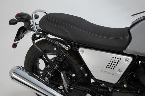 SW-Motech Legend Gear LC2 Side Bag System Brown Edition — Moto Guzzi (BC.HTA.17.595.20200)
