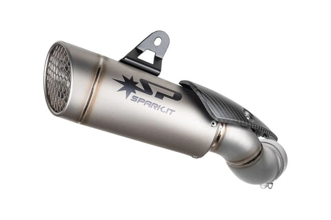 Spark Grid-O Slip-on Muffler Titanium (GKA0908TOM)