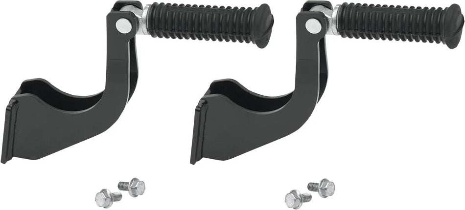 Cobra Footpeg Relocator Bracket Black