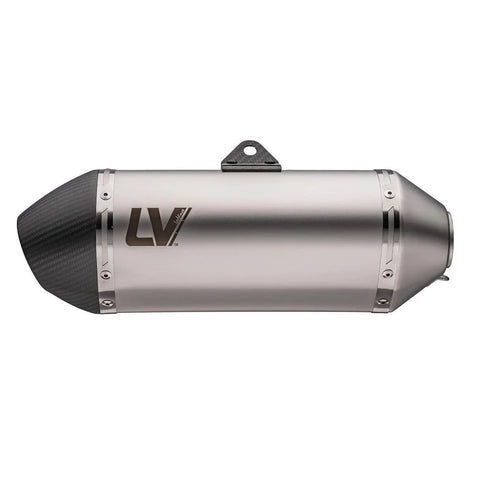 LeoVince LV-14 Stainless Steel Slip-on Muffler Ece Moto Morini X Cape