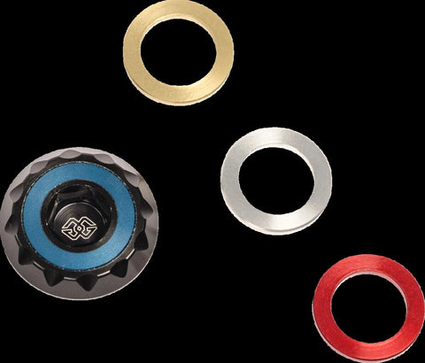 Gilles Tooling Motorcycle Oil Filler Cap M20x2.5 Black (OFC-20-25-1)