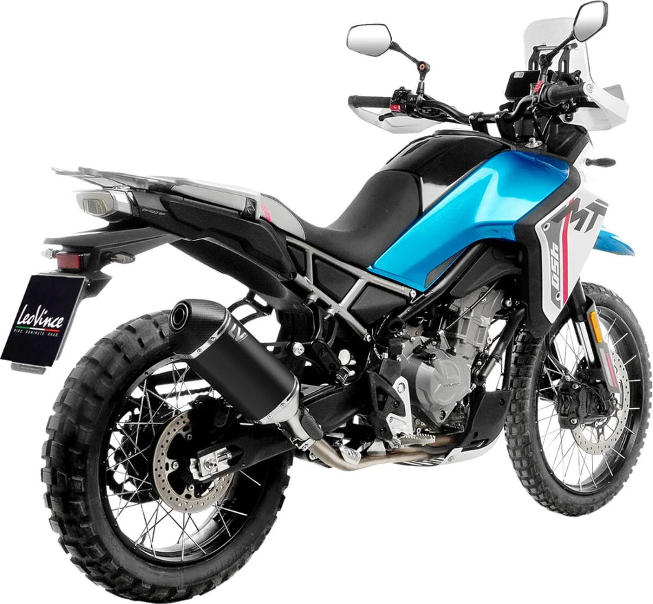 LeoVince Muffler LV-14 Black CF Moto 450 MT