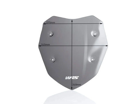 WRS Sport Windscreen Dark Smoked (BM041FS)