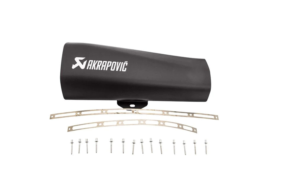 Akrapovic Muffler Sleeve Repair Kit SS Black Multi-Fit