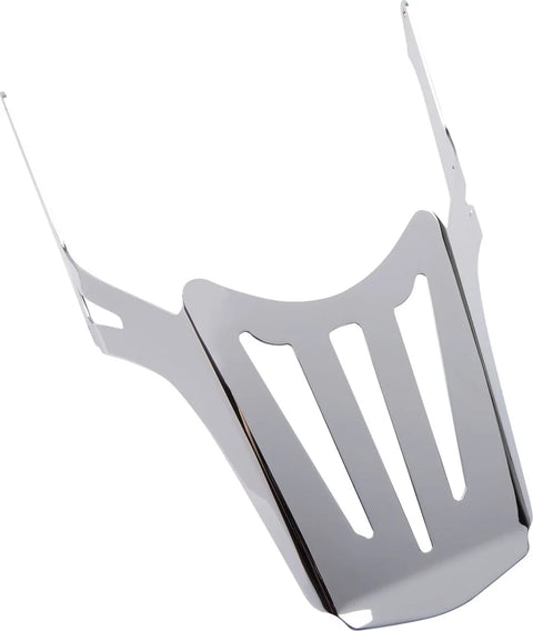 Cobra Laser Cut Sissy Bar Luggage Rack Chrome (02-4265)