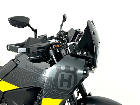 WRS Enduro Windscreen Gloss Black (HU003NL)
