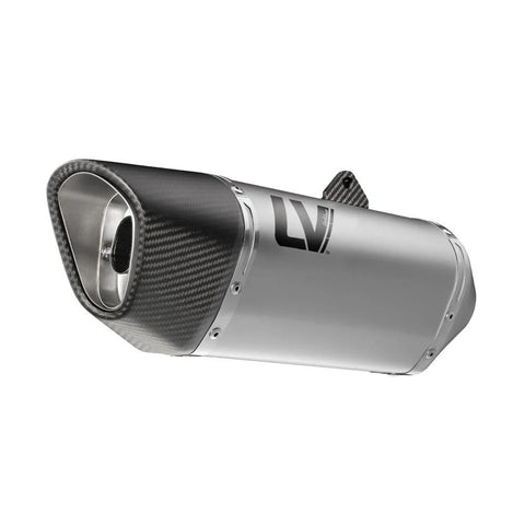 LeoVince LV-14R Stainless Steel Slip-on Muffler Ece Kawasaki (15639)